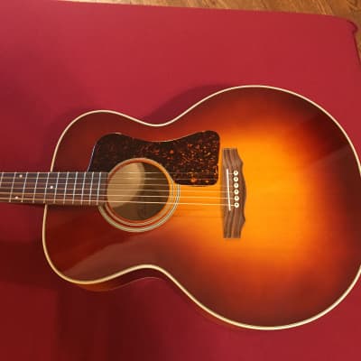 Guild GF30 SB Sunburst acoustic guitar 90's Westerly RI Archback Spuce / Maple image 10
