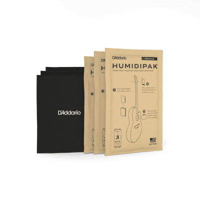 D'Addario Humidipak Two-way Humidification System 2019 Black image 2