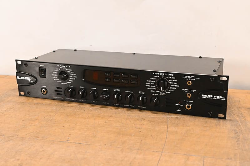 Line 6 Bass POD Pro Rackmount Multi-Effect and Amp Modeler | Reverb