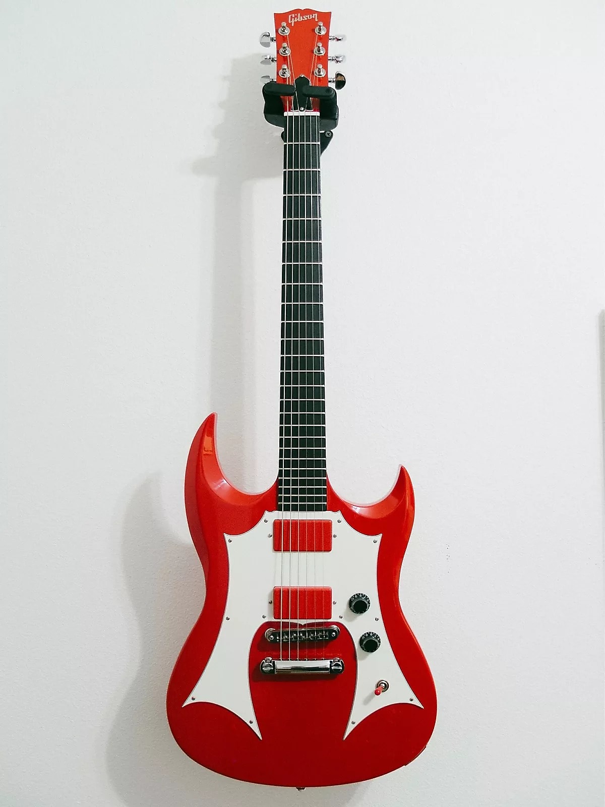 2009 Gibson Limited Edition Eye Guitar Fire Engine Red #25/350 ~Video