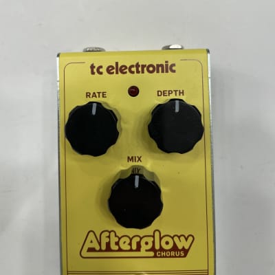 TC Electronic Afterglow Analog Chorus True Bypass Guitar Effect Pedal + Box image 3