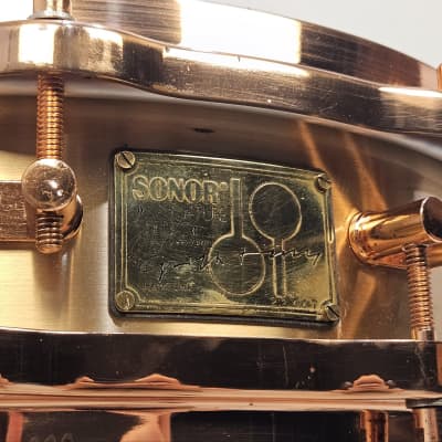 Sonor 4x14 Horst Link Signature bell bronze snare drum HLD593 image 6
