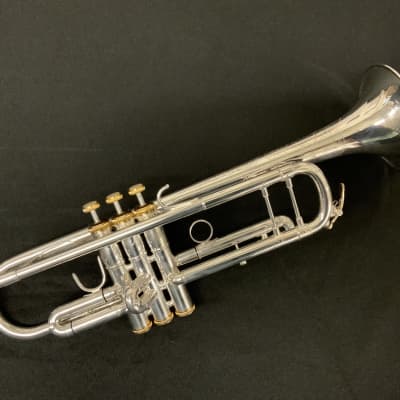 Eastman ETR821G Trumpet - Silver Plated image 1