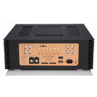 Musical Fidelity Nu-Vista 800 300W Integrated Amplifier, Black image 4