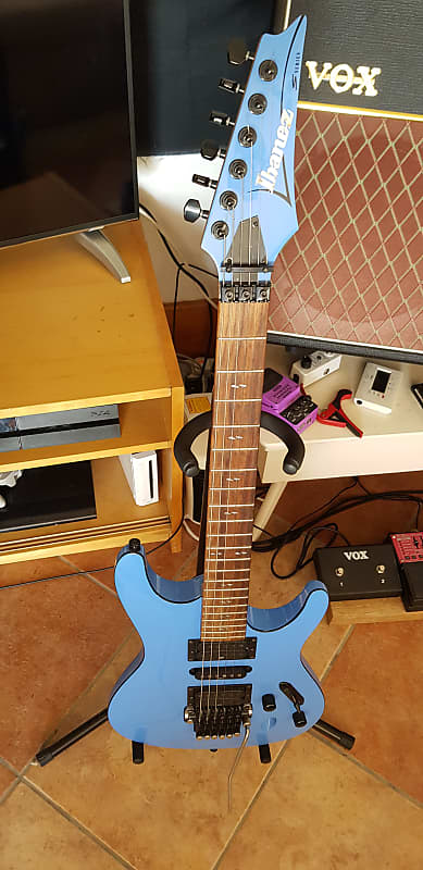 Ibanez S470B エレキギター Ibanez S470B 2009 Sky Blue | Reverb