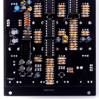 MFOS Echo Rockit Eurorack. Analog synthesizer. Noisebox. Drone. Delay. 2022 Black/White image 2