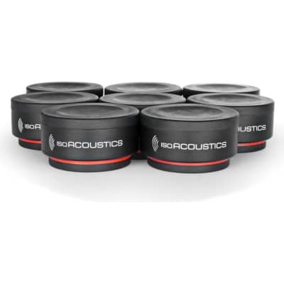 IsoAcoustics Stage 1, Isolators for Guitar Amps, Cabinets, and Subwoofers  (Set of 4)