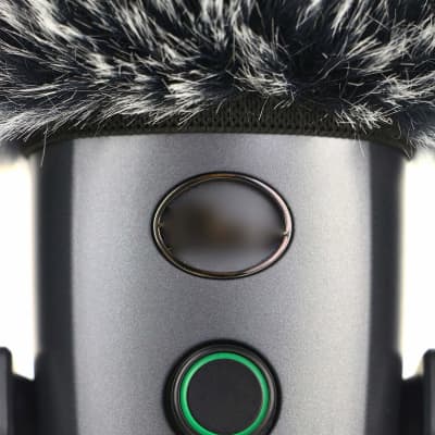 Mic Furry Windscreen Muff For Blue Yeti Nano Condenser Microphone, Mic Cover Microphone Fur Pop Filter By image 4