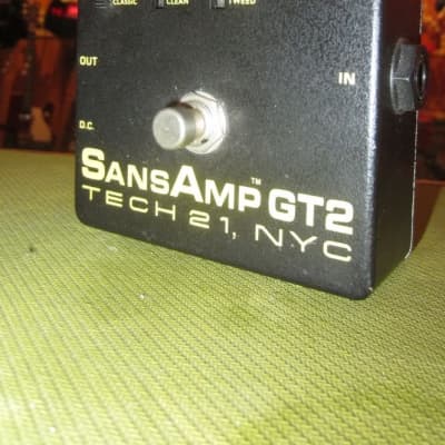 Tech 21 SansAmp GT2 Tube Amp Emulation Pedal | Reverb