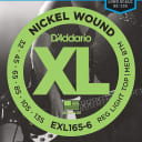 D'Addario Nickel Wound 6-String Bass Strings EXL165-6 32-135