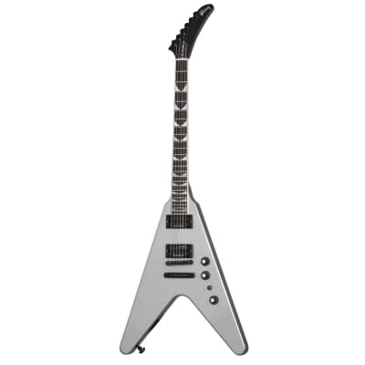 Gibson Dave Mustaine Flying V EXP Electric Guitar (Silver Metallic) image 3