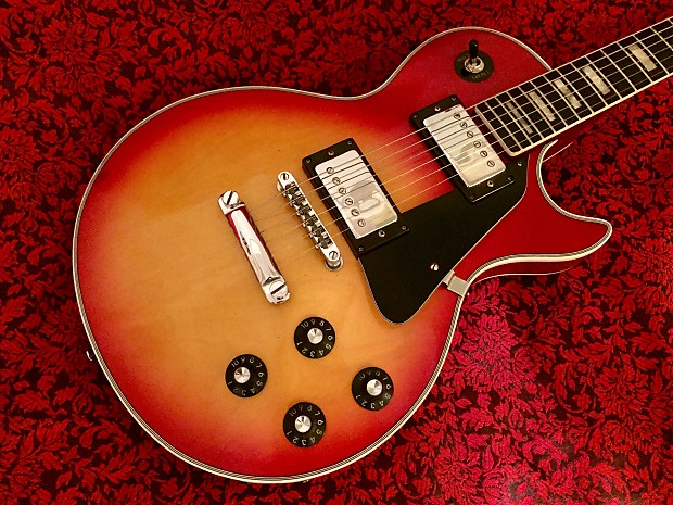 Vintage 1970's hondo ii cheap les paul electric guitar