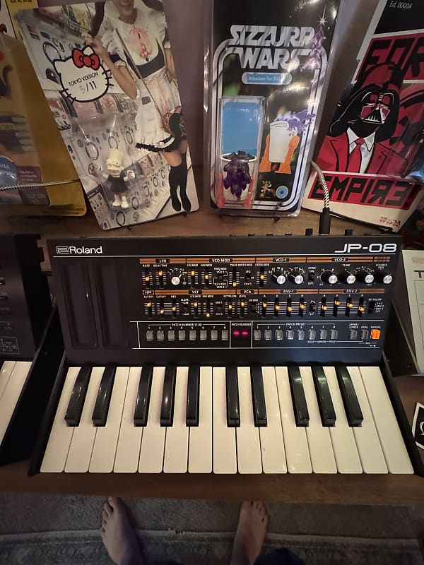 鍵盤楽器 Roland Boutique JP-08 & K-25M Roland JP-08 Boutique Series Synthesizer Module with K-25m