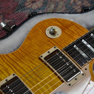 RARE 2009 Gibson USA Les Paul Traditional 1959 Faded Honeyburst w/OHSC & Paperwork, Japan Market Limited, JDM, AAA image 8