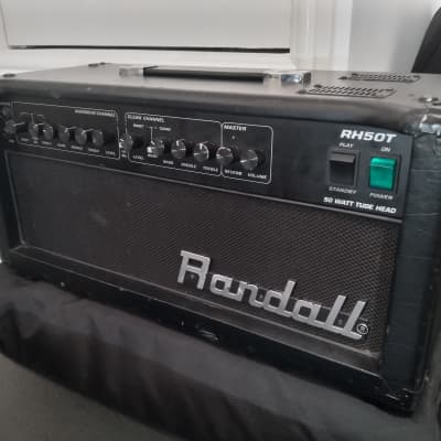 Randall RH50T 2-Channel 50-Watt Guitar Amp Head 2000s - Black for sale