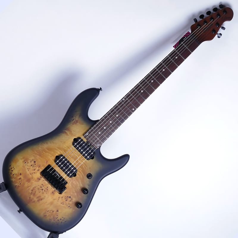 Sterling Cutlass Richardson 7 (B stock), Natural Poplar Burl Burst