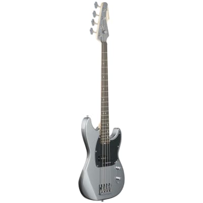 Schecter Banshee Bass Guitar, Carbon Grey image 4
