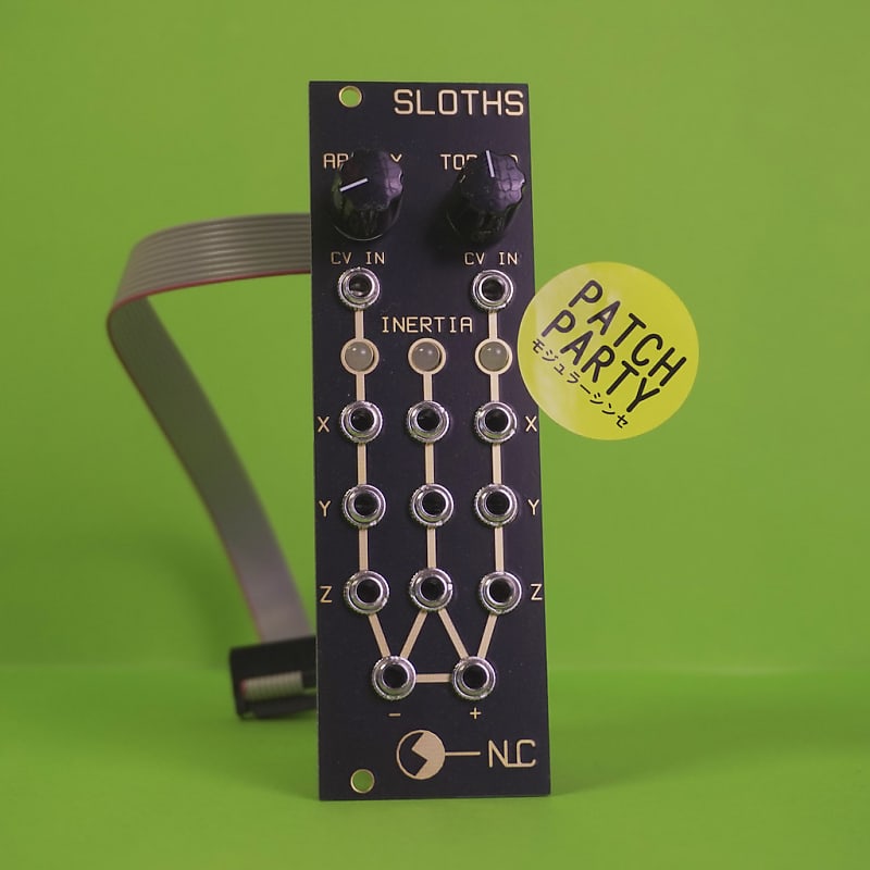 Nonlinear Circuits Triple Sloth Modulator LFO NLC Eurorack 8hp