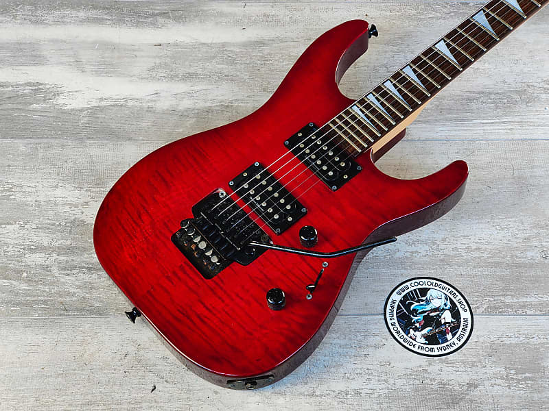 2007 Jackson Stars Japan DK-03 HH Dinky (Flame Red)