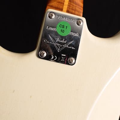 NEW Fender Custom Shop 1958 Special Stratocaster NAMM 2020 Limited Edition Aged Olympic White! image 15
