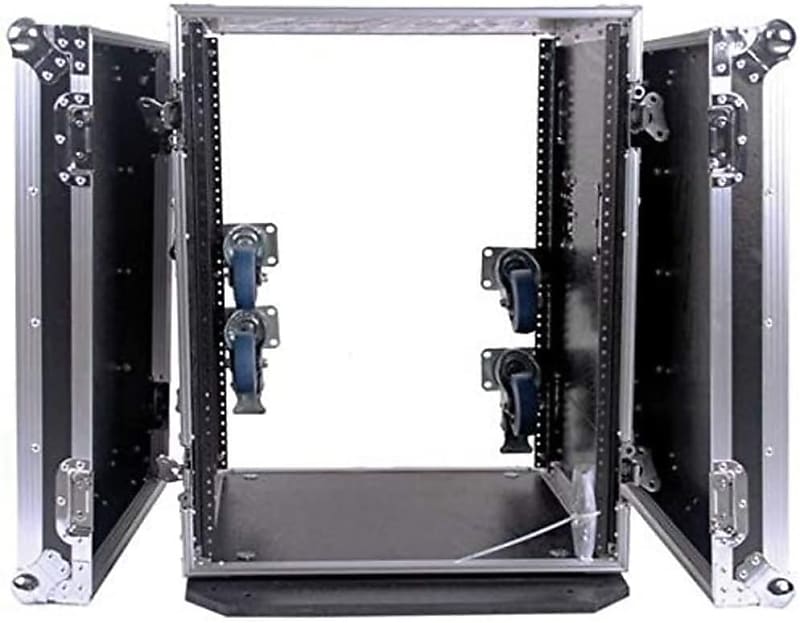 DEEJAY LED Durable Rack With Wheels 14u Dj Amplifier Case | Reverb