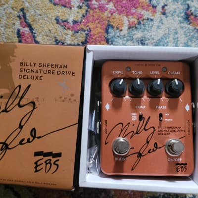 EBS Billy Sheehan Signature Drive Deluxe Bass Deluxe