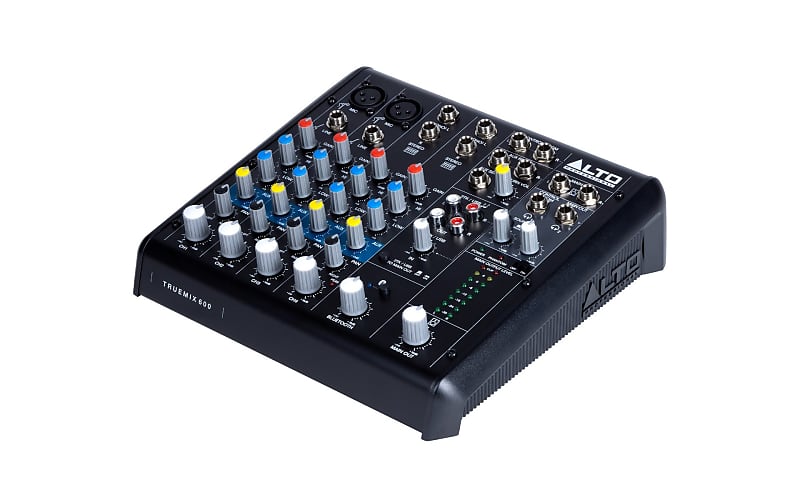 TrueMix 600 6-Channel Compact Mixer With USB and Bluetooth image 1