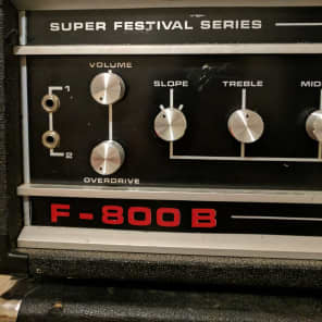 Peavey F800B Reverb