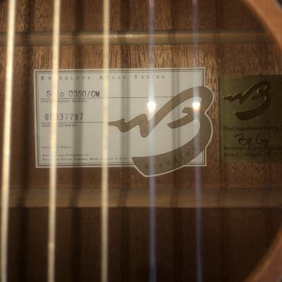Breedlove Solo D 350/CM 2002 Clear image 4