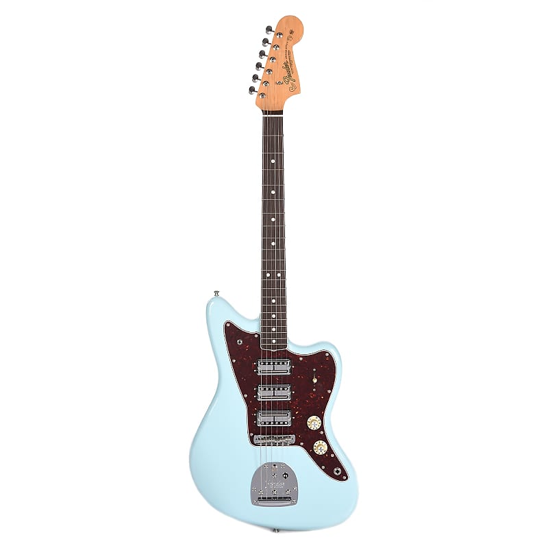 Fender 60th Anniversary Limited Edition Triple Jazzmaster with Rosewood Fretboard Daphne Blue 2018 image 1