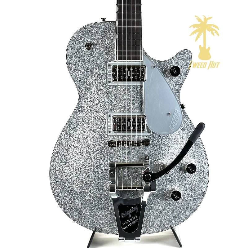 Gretsch G6129T Players Edition Jet™ FT with Bigsby®, Rosewood Fingerboard,  Silver Sparkle