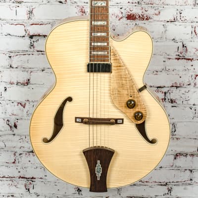 Ibanez - AF105F Custom - Hollow Body MIni H Electric Guitar, Natural FM - x0547 - USED for sale