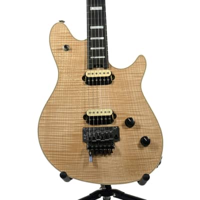 EVH USA Wolfgang w/5A Flame Top Electric Guitar - Natural w/Ebony FB image 1
