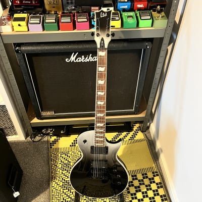 ESP LTD EC-400 Electric Guitar - 2018 - Black Pearl Fade Metallic - w/ TourTech Hard Case - Mint for sale