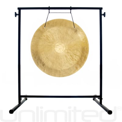 20" to 26" Gongs on the Fruity Buddha Gong Stand - 20" Wind Gong image 1