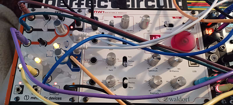Waldorf NW1 Wavetable Oscillator Module - White | Reverb Waldorf NW1 Wavetable Oscillator Module - White | Reverb