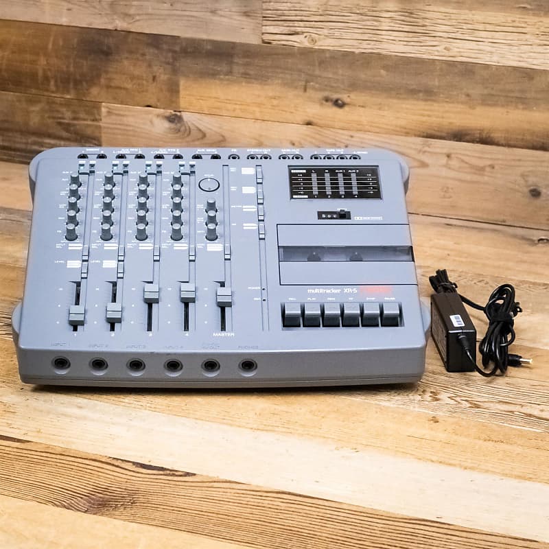 Fostex XR5 Analog Cassette Tape Multitrack Recorder Reverb