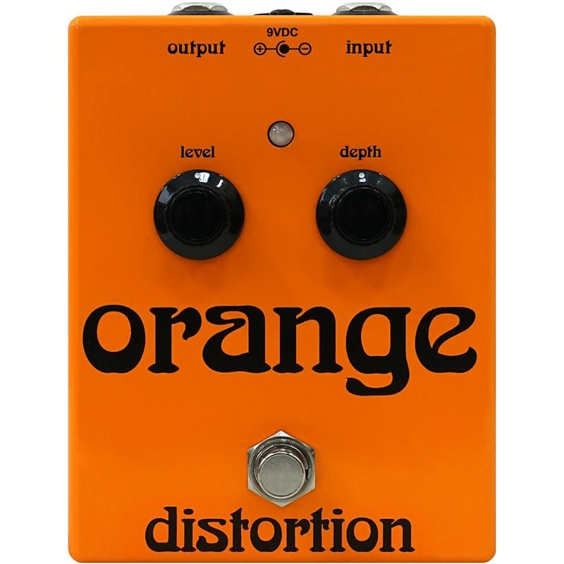 Orange Distortion Pedal Bild 1