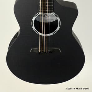 Composite Acoustics Ox Raw Carbon Fiber Guitar, LR Baggs Pickup, Cutaway image 4