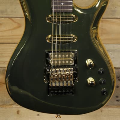 Ibanez Joe Satriani JS2GD Electric Guitar Gold w/ Case image 2