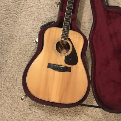 Yamaha LL35 Acoustic Guitar 1995 Natural | Reverb