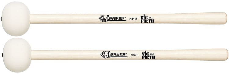 Vic Firth MB4H Corpsmaster Marching Bass Drum Mallet, For 28 - 30 Bass  Drums