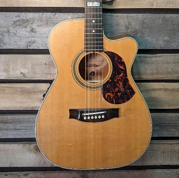 Used (2020) Maton EBG808-TEC Spruce-Top Acoustic/Electric Guitar with  Original Hardshell Case