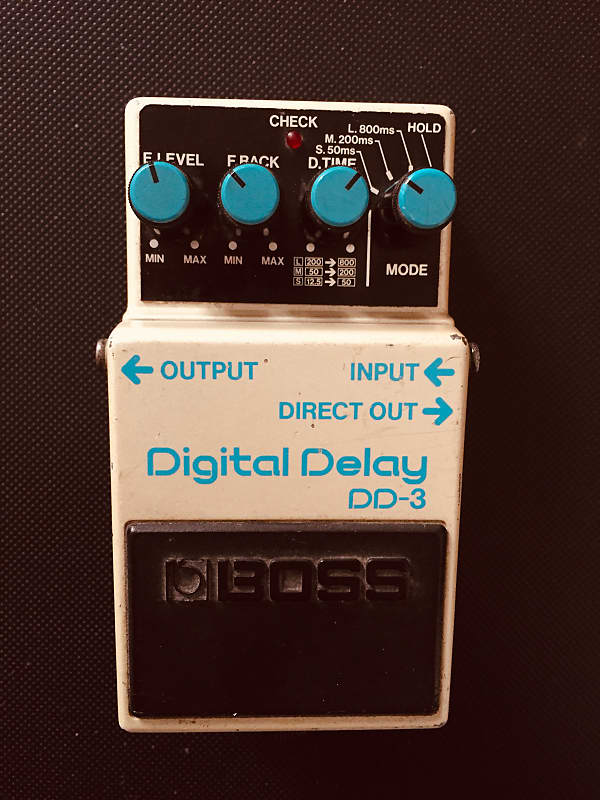 Boss DD-3 Digital Delay 1988 Long Chip Vintage MIJ Japan