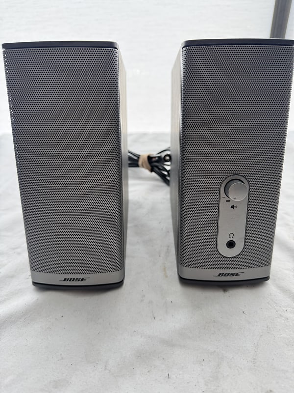 Bose Companion 2 Series II Multimedia Computer PC  Speakers Stereo System Tested  			