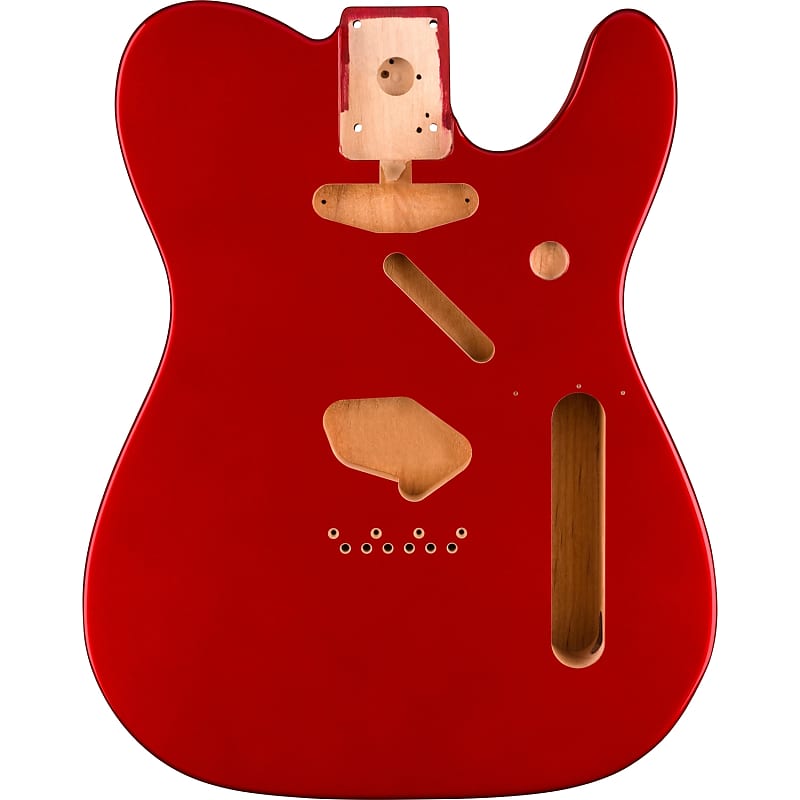 Fender Classic Series 60's Telecaster SS Alder Guitar Body, Candy Apple Red image 1