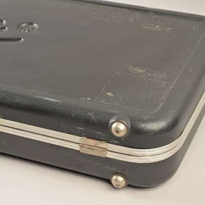 Vintage 1977 1978 1979 1980 1981 Fender Stratocaster Telecaster Molded Plastic Guitar Black CASE USA 1970s image 12