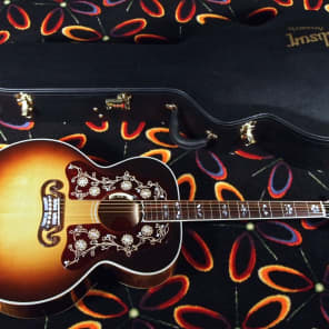 2014 Gibson SJ-200 Bob Dylan Custom Shop Players Edition Vintage Sunburst image 12