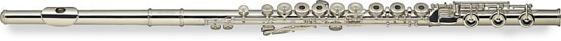 Stagg Flute w/B-foot joint, open holes, in-line G, french style keys image 1