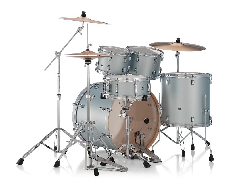 Pearl Decade Maple Blue Mirage 22x18/10x7/12x8/16x16/14x5.5 5pc Drum Shell  Pack HP930S Hardware Authorized Dealer